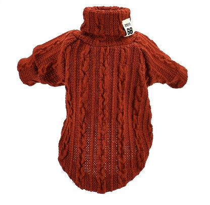 Cozy Turtleneck Dog Sweater – Warm, Stylish & Comfy! - Pet house