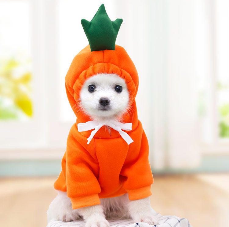 Adorable Fruit-Themed Dog & Cat Hoodie – Soft, Warm & Ultra-Cute! - Pet house