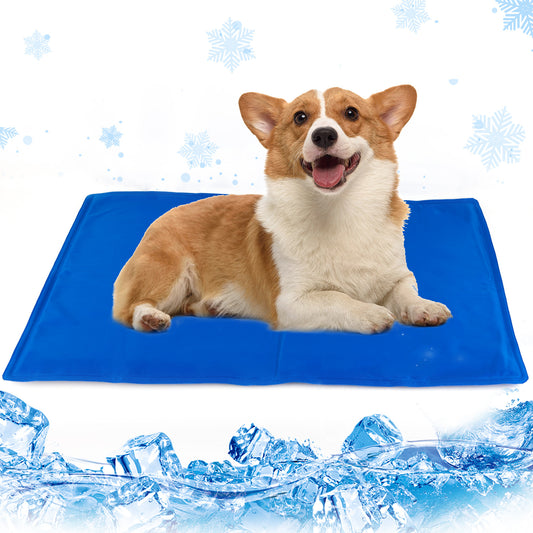 Pressure-Activated Dog Cooling Mat – Stay Cool & Comfortable! - Pet house