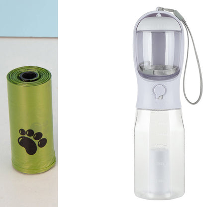 3-in-1 Portable Pet Water Bottle – Hydration, Food & Cleanup On-the-Go! - Pet house