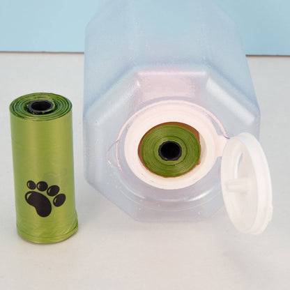 3-in-1 Portable Pet Water Bottle – Hydration, Food & Cleanup On-the-Go! - Pet house