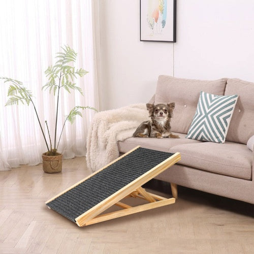 Dog Bed Ramp, Extra Wide For Excellent Traction, Pet Ramp For Small Dogs To Get On The Sofa Car - Pet house