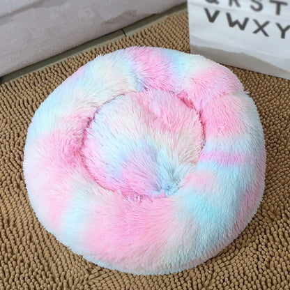 Ultra-Soft Plush Dog Cat Bed – Cozy, Calming & Washable! - Pet house