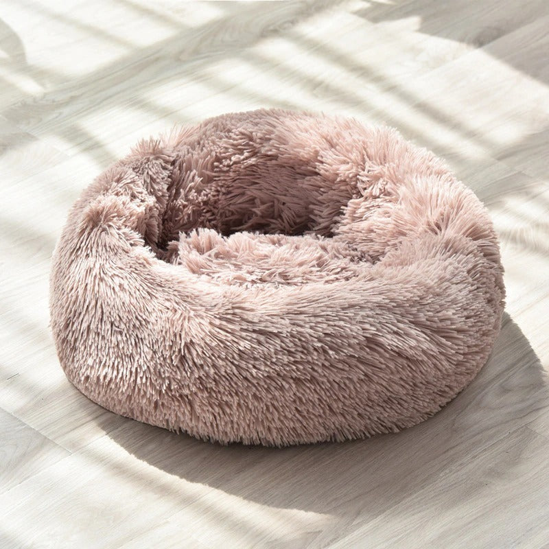 Ultra-Soft Plush Dog Cat Bed – Cozy, Calming & Washable! - Pet house