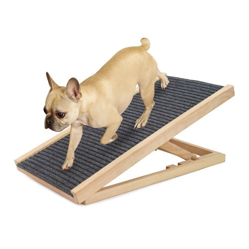 Dog Bed Ramp, Extra Wide For Excellent Traction, Pet Ramp For Small Dogs To Get On The Sofa Car - Pet house