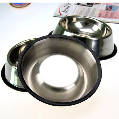 Classic Stainless Steel Pet Bowl – Durable, Hygienic & Non-Slip! - Pet house