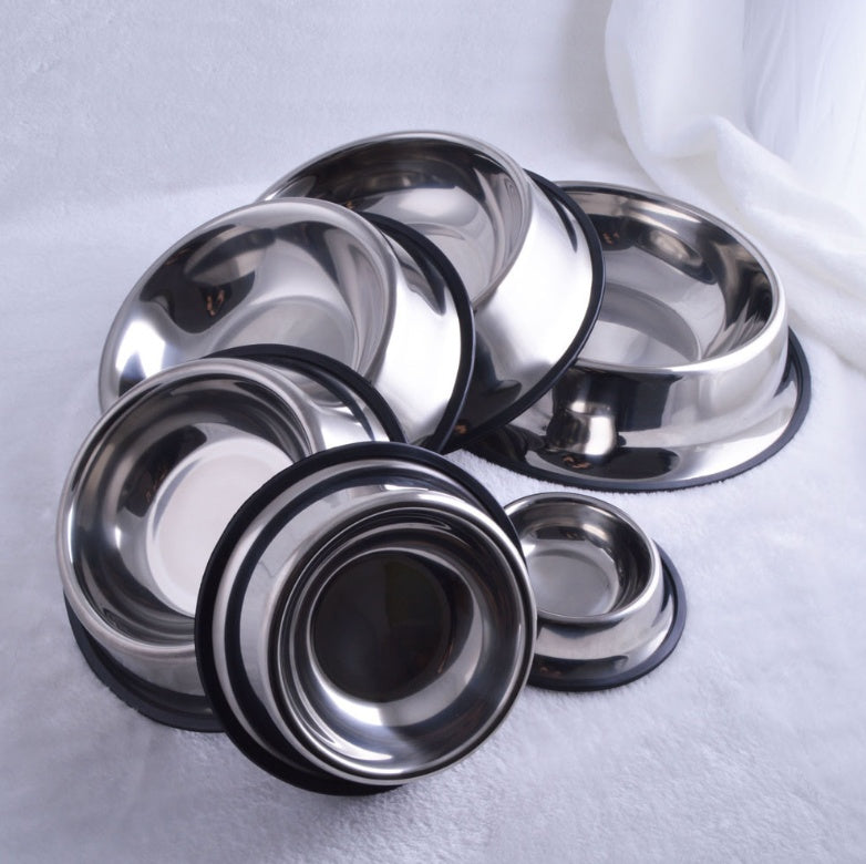 Classic Stainless Steel Pet Bowl – Durable, Hygienic & Non-Slip! - Pet house