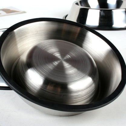 Classic Stainless Steel Pet Bowl – Durable, Hygienic & Non-Slip! - Pet house