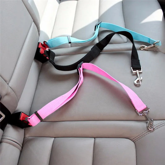 Dog Car Seat Belt Safety Protector – Secure &amp; Comfortable Travel for Your Pet! - Pet house