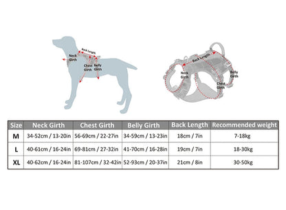 Escape-Proof No-Pull Dog Harness – Secure, Reflective & Padded! - Pet house