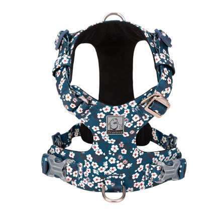 Floral Dog Harness – Stylish, Comfortable & Adjustable! - Pet house