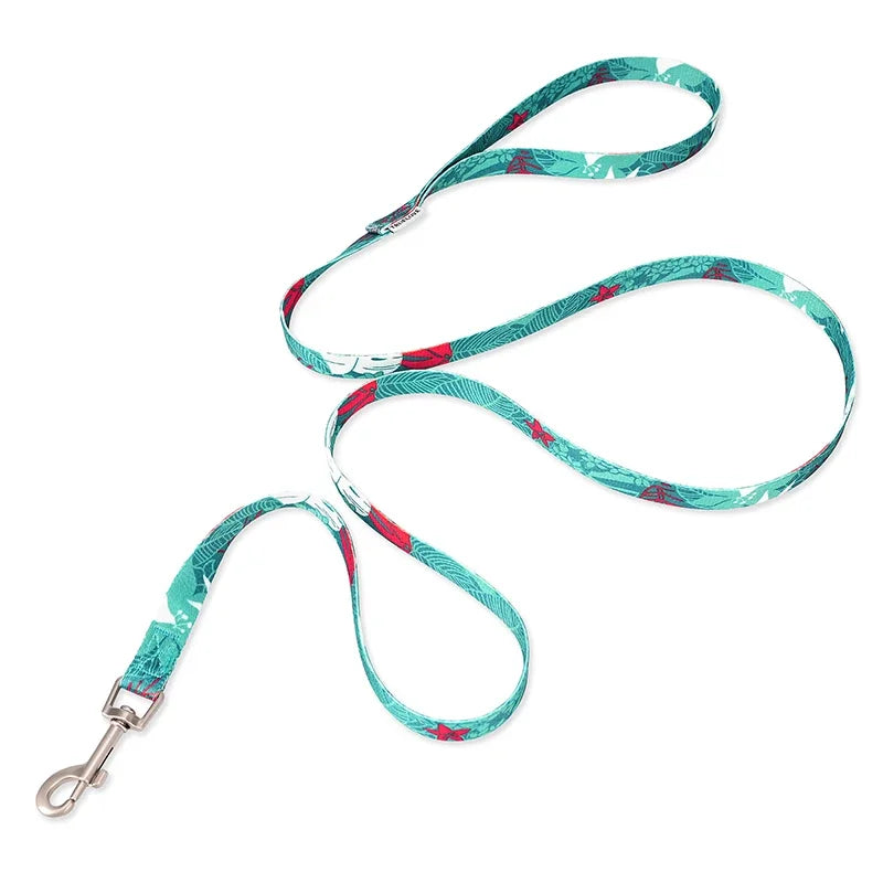 Floral Pet Leash – Trendy, Durable & Stylish! - Pet house