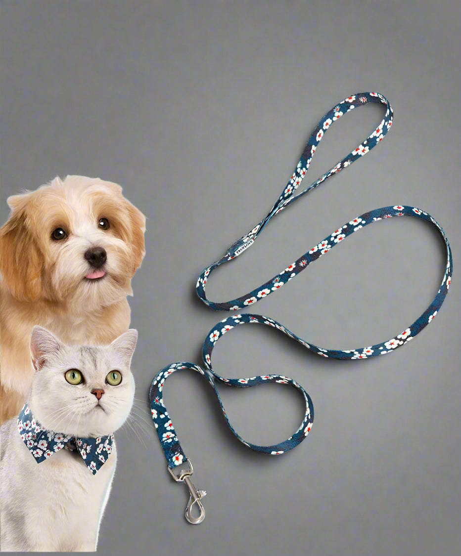 Floral Pet Leash – Trendy, Durable & Stylish! - Pet house