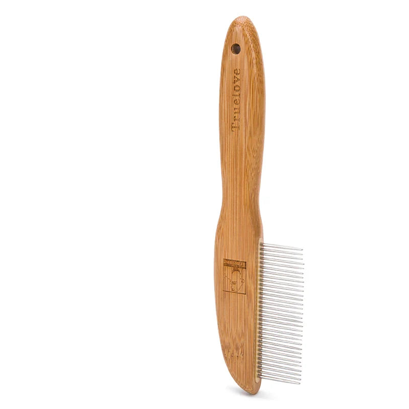 31-Steel Needle Pet Comb – Ergonomic & Knot-Removing Grooming Tool! - Pet house