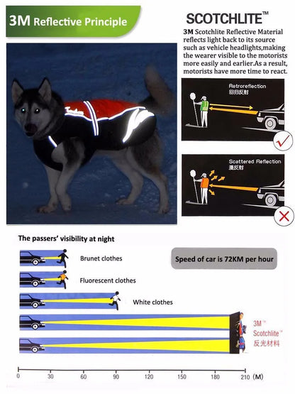 Waterproof Reflective Dog Coat – All-Weather Protection! - Pet house