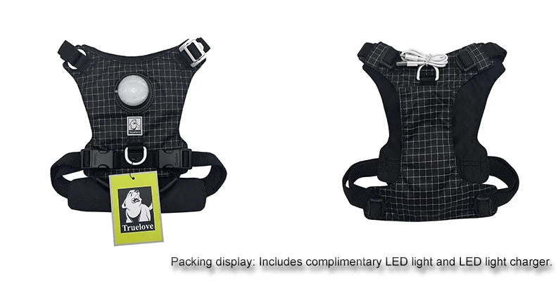 LED Light Dog Harness – Safety, Comfort & Smart Tracking! LED Light Dog Harness – Safety, Comfort & Smart Tracking! - Pet house