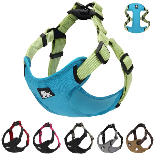 Padded Reflective Dog Harness – Adjustable, No-Pull & Secure Fit - Pet house