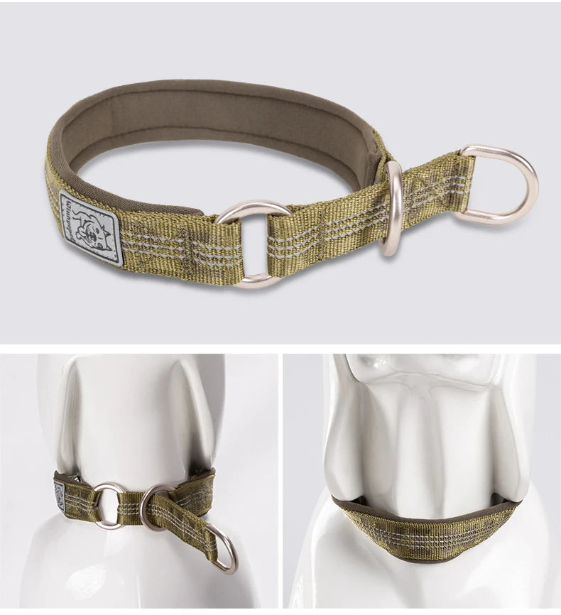 Reflective No-Pull Dog & Cat Collar – Adjustable, Padded & Secure! - Pet house