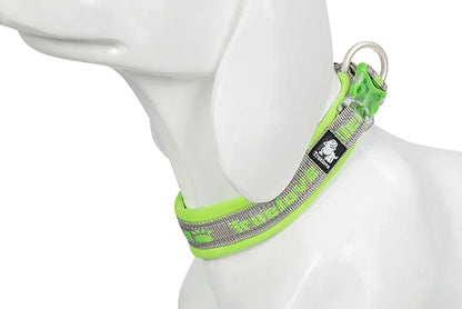 Reflective Nylon Dog & Cat Collar – Durable, Adjustable & Secure! - Pet house