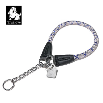 Reflective P-Chain Nylon Dog Collar – Durable, Secure & Pull-Resistant! - Pet house