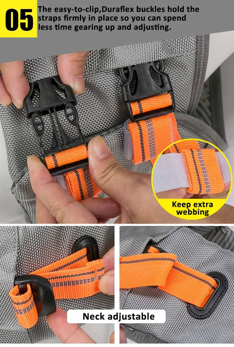 Dog Life Jacket – Adjustable, Reflective & Buoyant! - Pet house