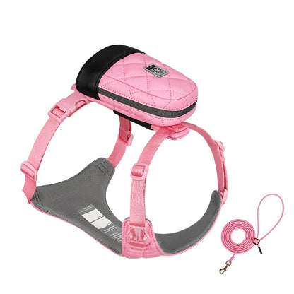 Eco-Friendly All-in-One Pet Harness Set – Sustainable & Comfortable! - Pet house