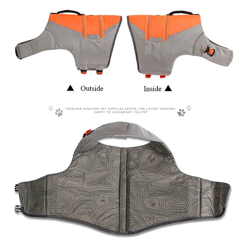 Dog Life Jacket – Adjustable, Reflective & Buoyant! - Pet house