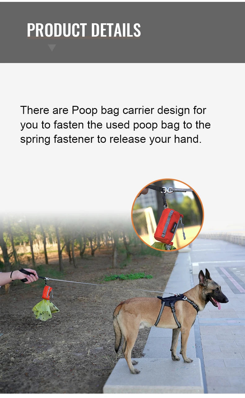 Dog Poop Bag Dispenser – Compact, Adjustable & Easy to Carry! - Pet house