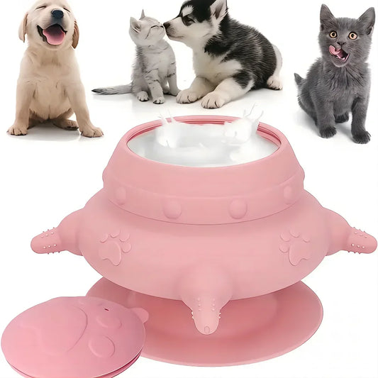 Multifunctional Silicone Pet Feeder – Pacifier, Bottle, and Food Storage! - Pet house