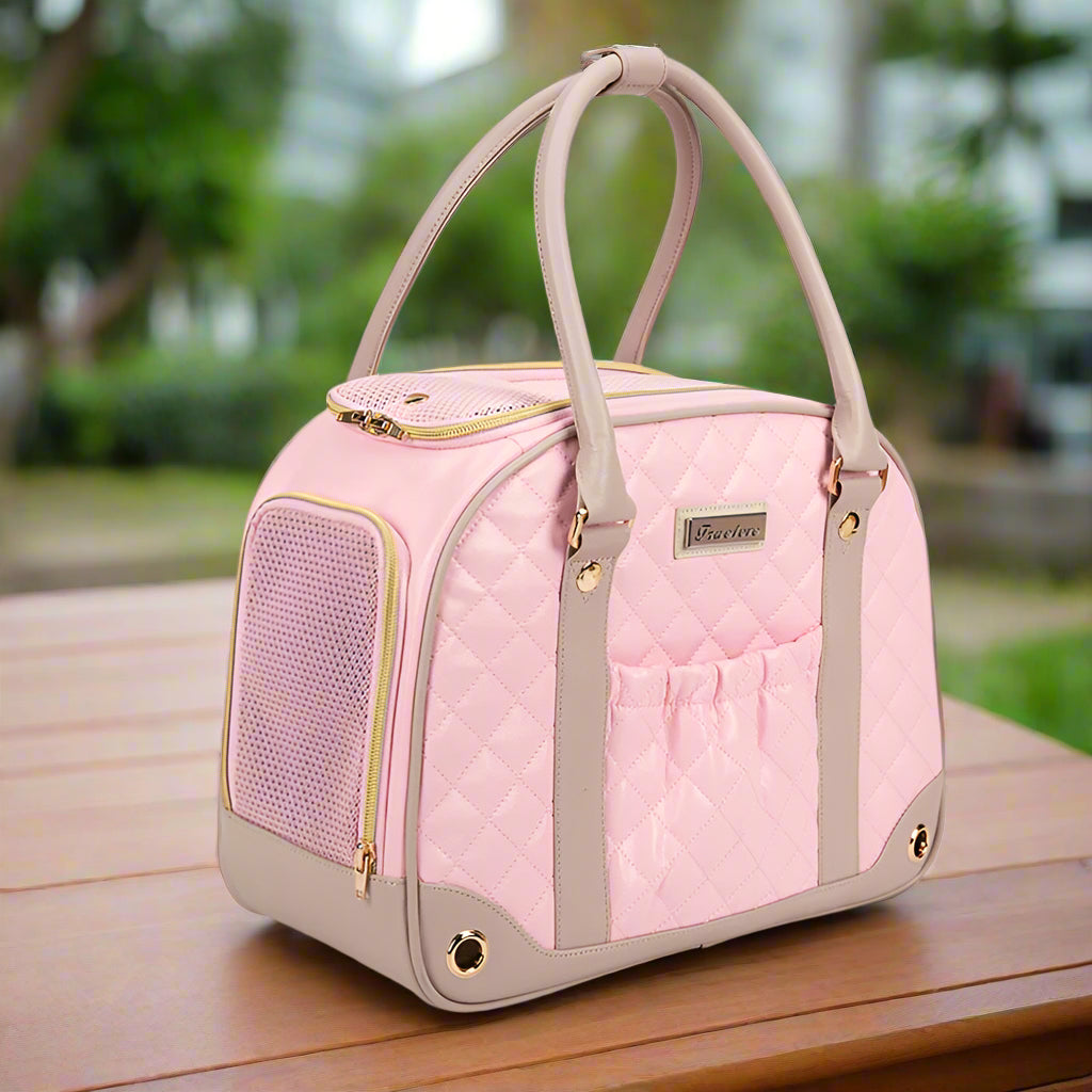 Truelove Fashion Pet Carrier Handbag Out of Portable Bag Space Cabin Hug Cat Dog Artifacts Out Bag Backpack Pet Box Cage TLX6971 - Pet house