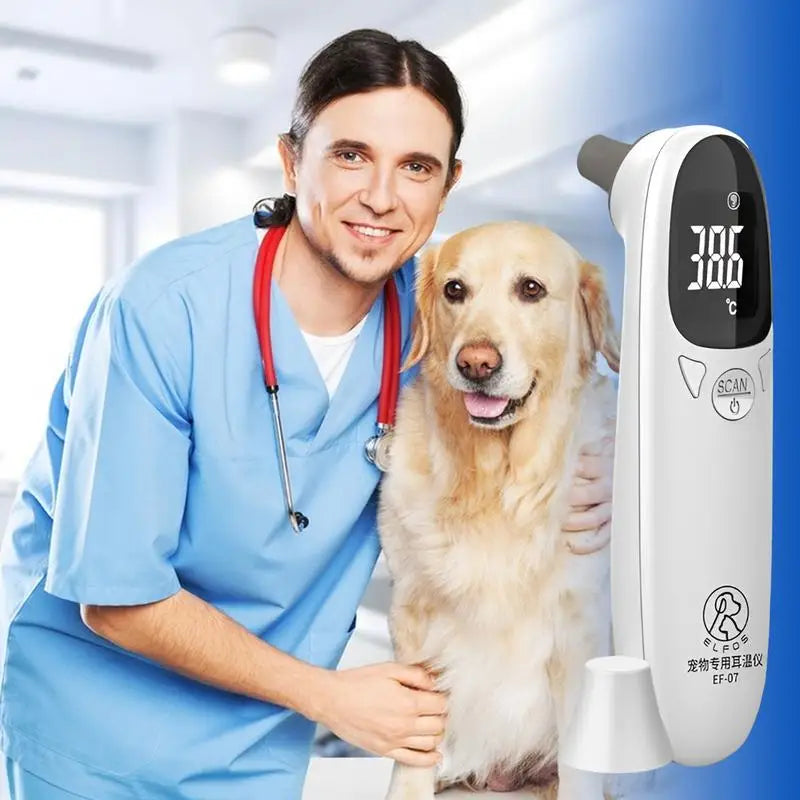 Pet Dog Cat Ear Digital Thermometers Animal Measuring Non-Contact Electronic Highly Accurate Pet Supplies veterinaria accesorios - Pet house