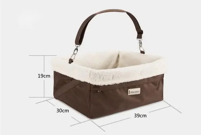 Pet Car Seat & Carrier – Foldable, Washable & Travel-Ready! - Pet house