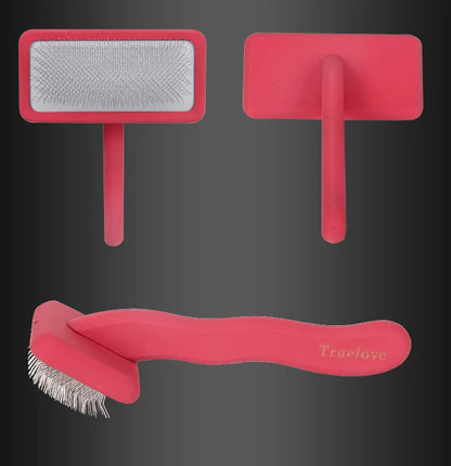 Square Head Curved Needle Comb – Lightweight & Eco-Friendly Grooming! - Pet house