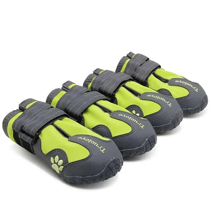 Waterproof Dog Shoes – Anti-Slip, Reflective & Warm for All Seasons! - Pet house