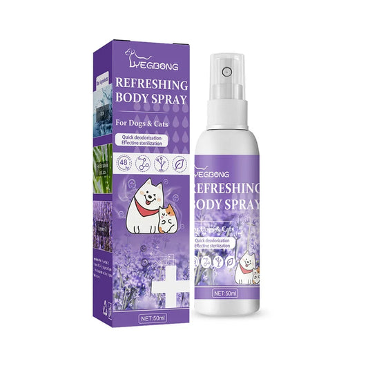 Lavender Scent Dog Air Freshener & Deodorizer Spray – Long-Lasting Freshness! - Pet house