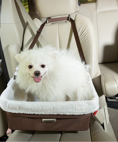 Pet Car Seat & Carrier – Foldable, Washable & Travel-Ready! - Pet house