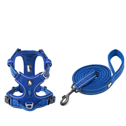 No-Pull Reflective Dog Harness & Leash Set – Adjustable & Secure! - Pet house