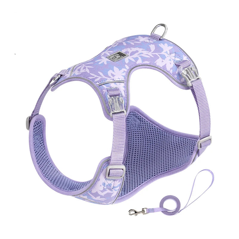 Lightweight Adjustable Pet Harness & Leash Set – Quick-Release & Secure! - Pet house