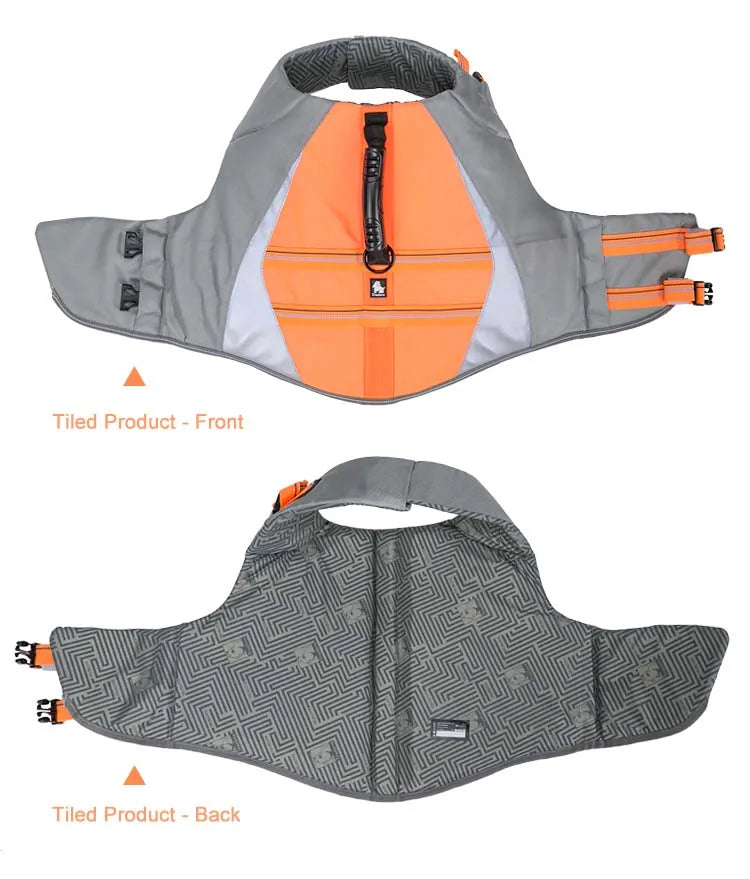 Dog Life Jacket – Adjustable, Reflective & Buoyant! - Pet house