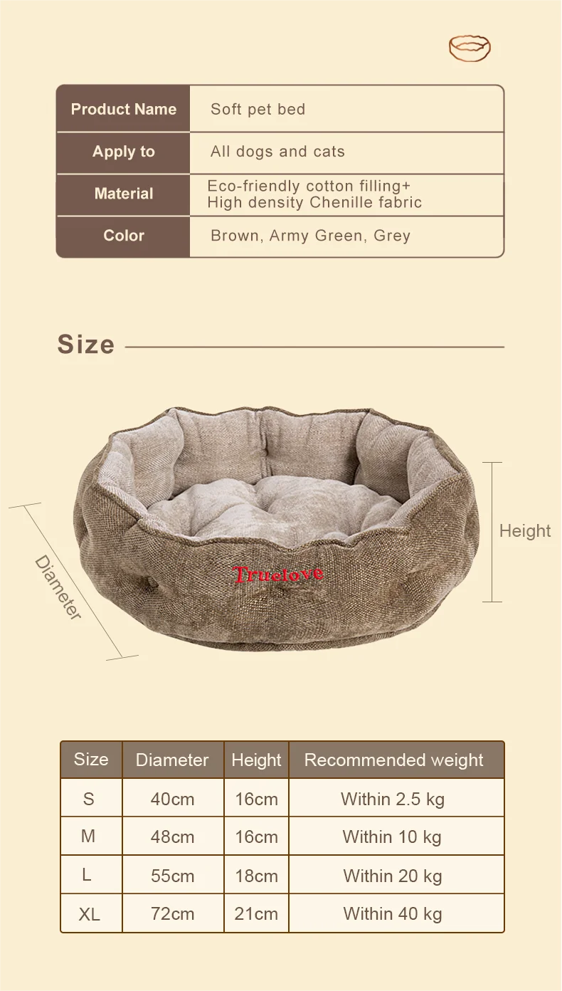 Foam Pet Sofa Bed – Waterproof, Washable & Ultra-Comfortable! - Pet house