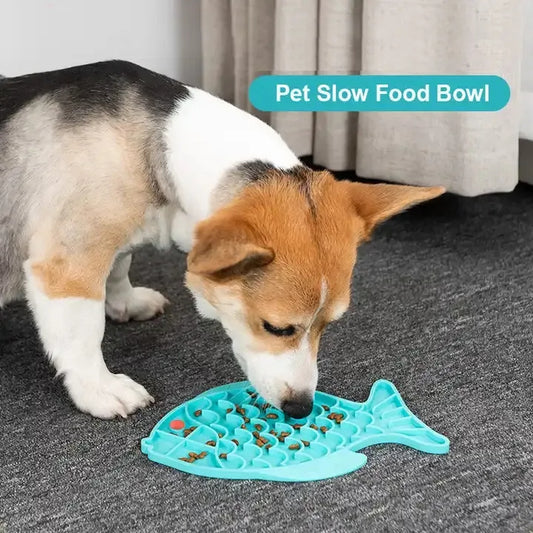 Silicone Lick Mat for Dogs – Slow Feeder & Treat Dispenser! - Pet house