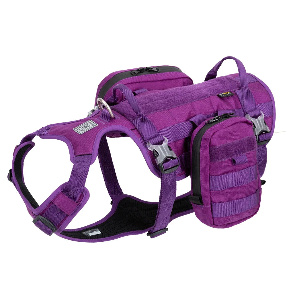 Tactical Dog Harness & Backpack – The Ultimate Adventure Gear! - Pet house