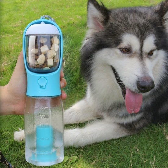 3-in-1 Portable Pet Water Bottle – Hydration, Food & Cleanup On-the-Go! - Pet house