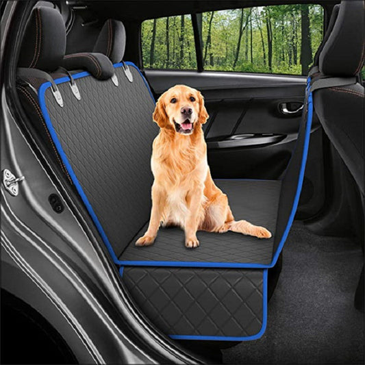 Premium Dog Car Seat Cover & Hammock – Mesh View Safety Protector with Zipper & Pocket - Pet house